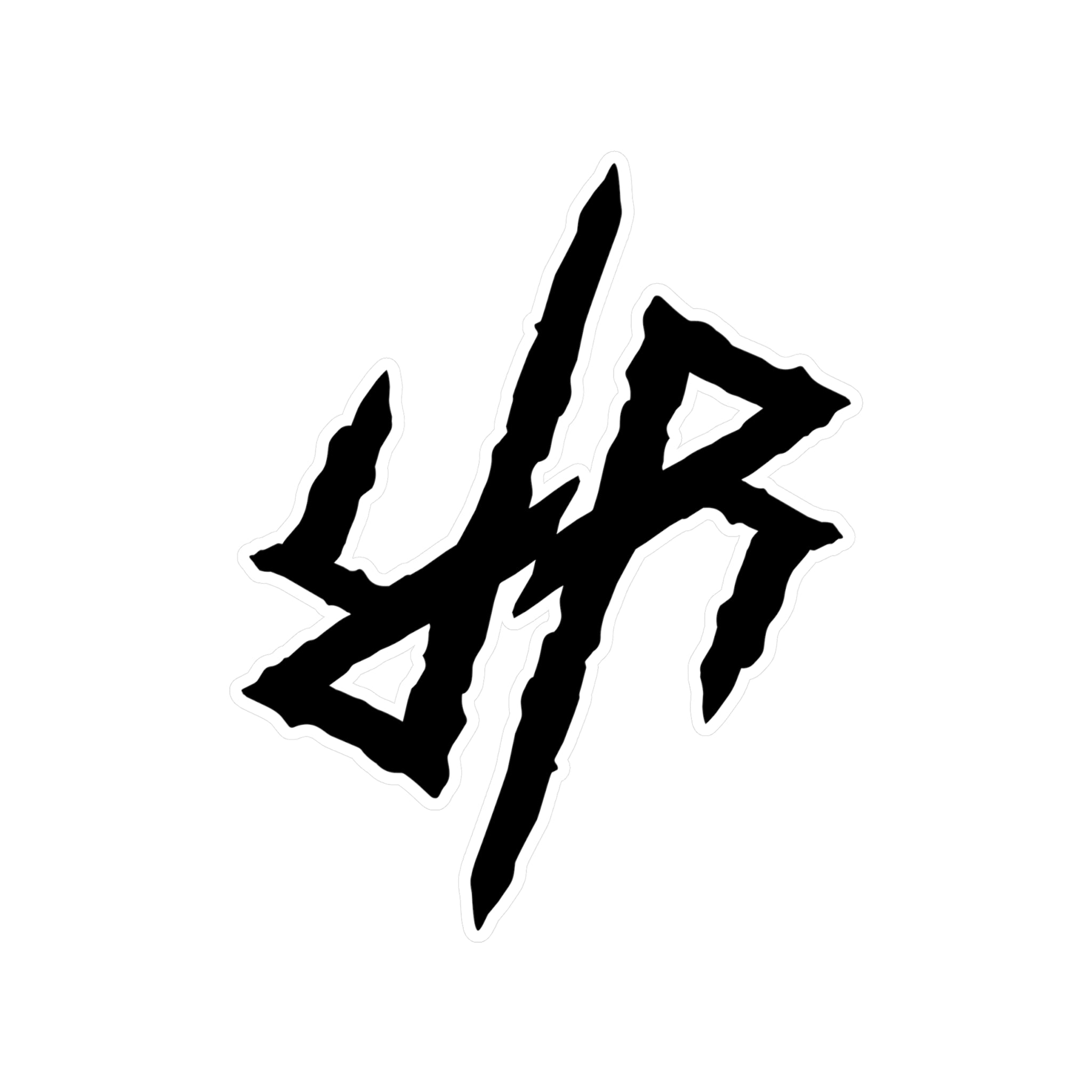 Reality Rising Sticker - Black