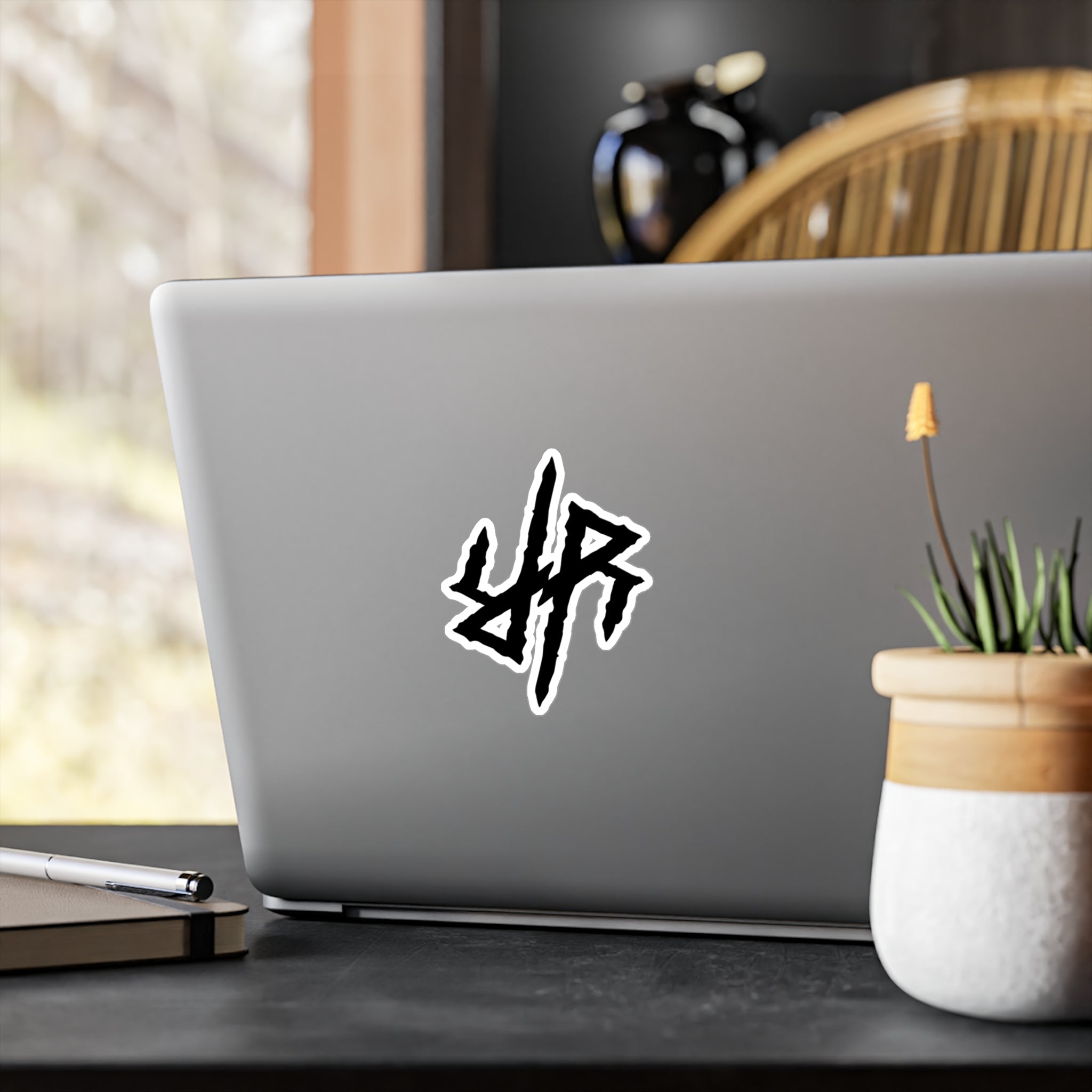 Reality Rising Sticker - Black