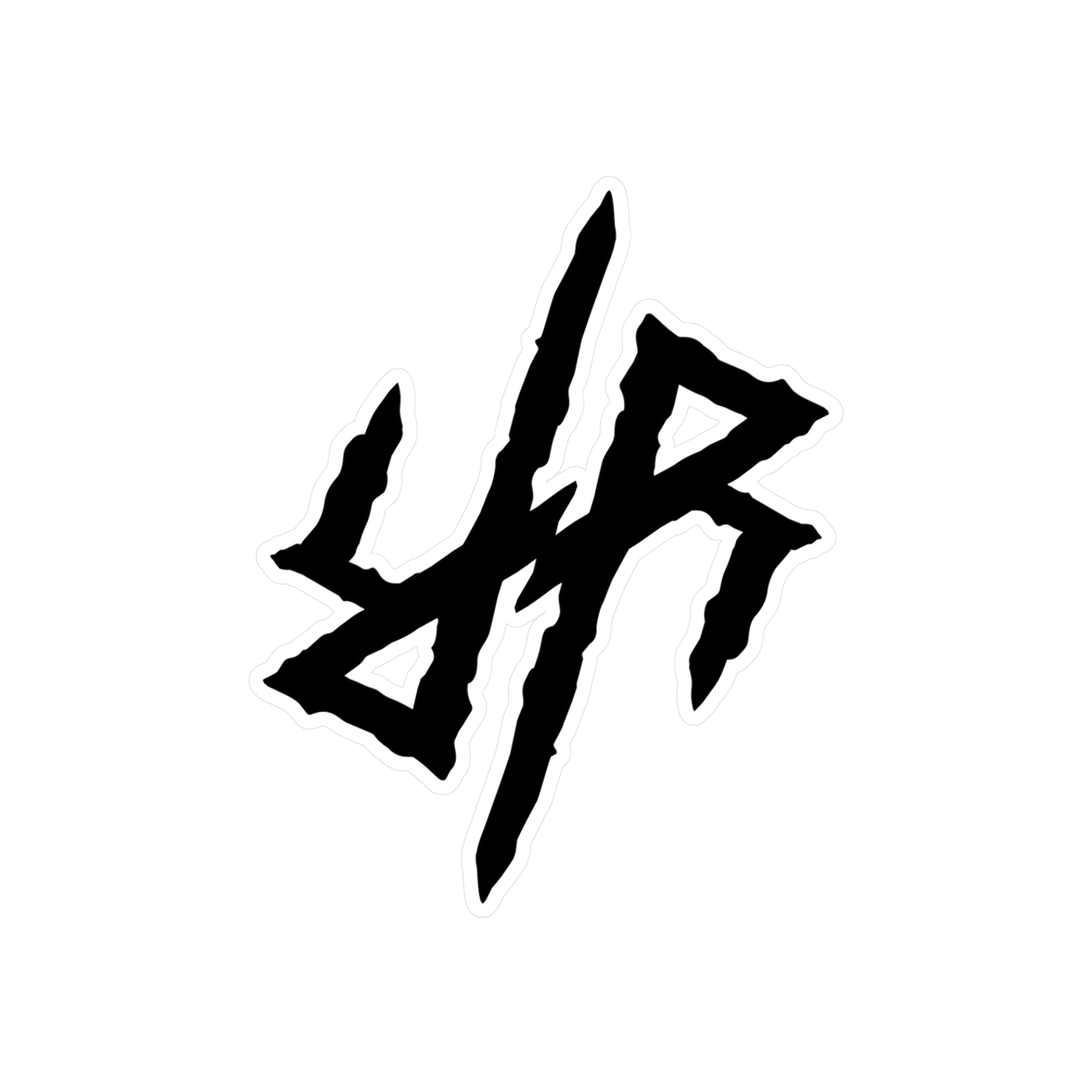 Reality Rising Sticker - Black