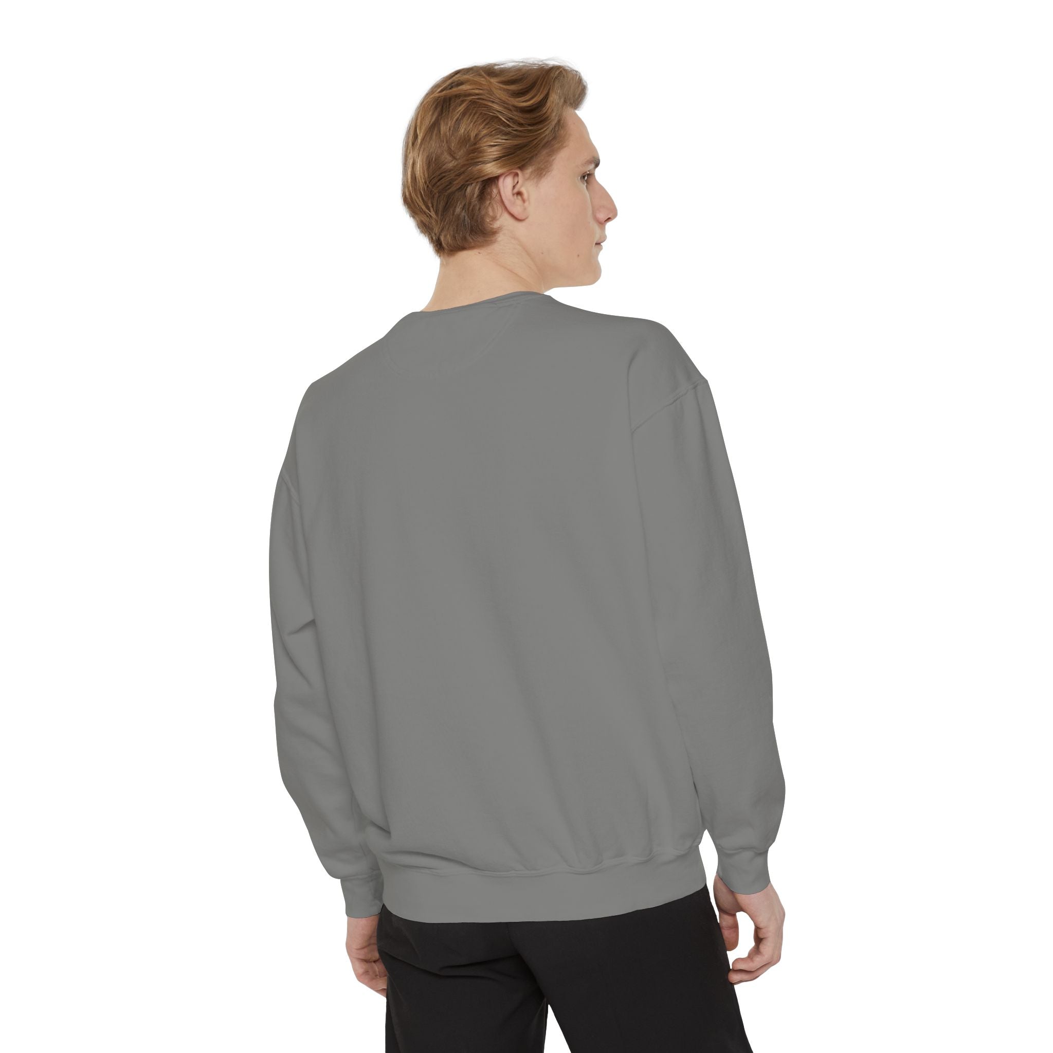 Reality Rising Essential Embroidered Sweatshirt - Grey