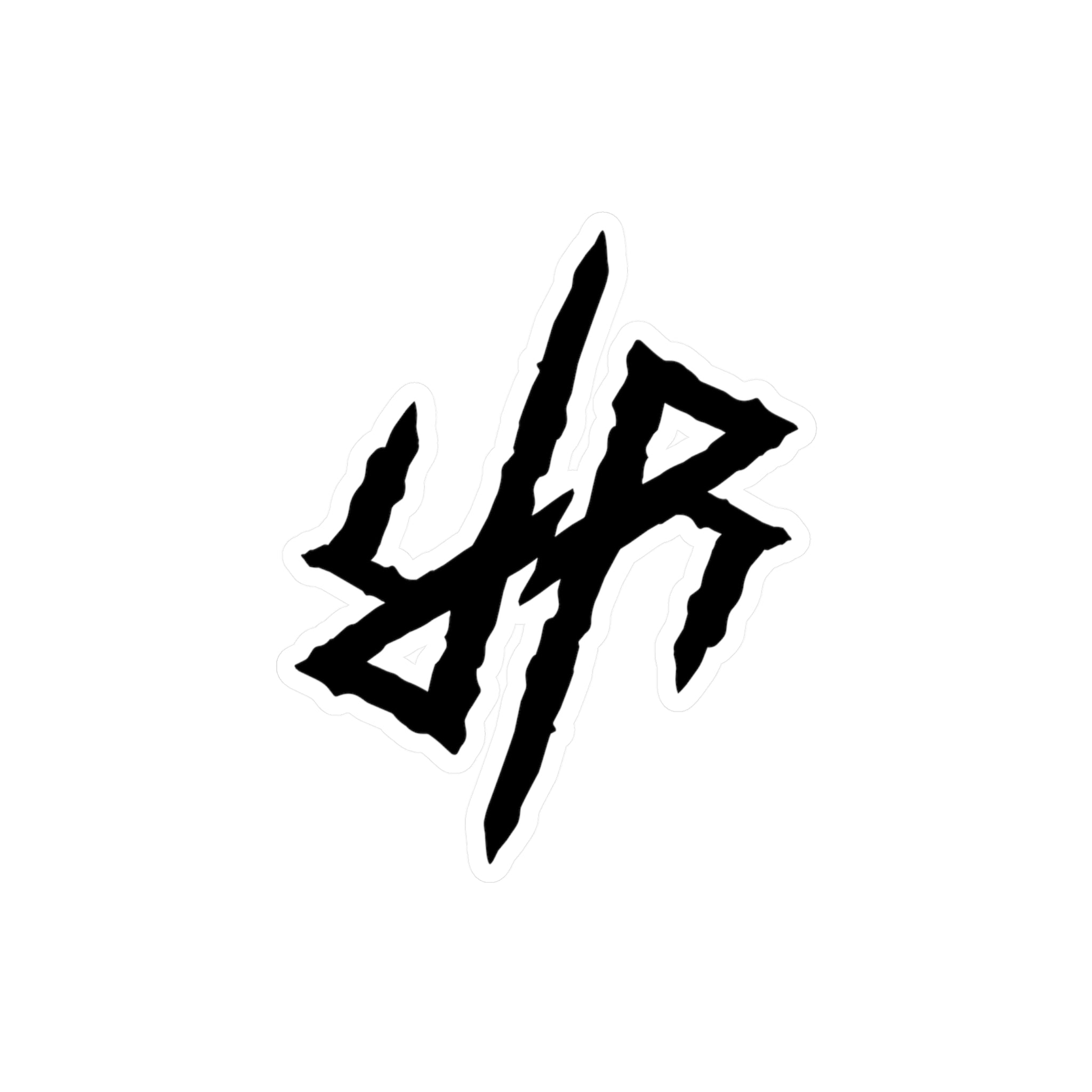 Reality Rising Sticker - Black