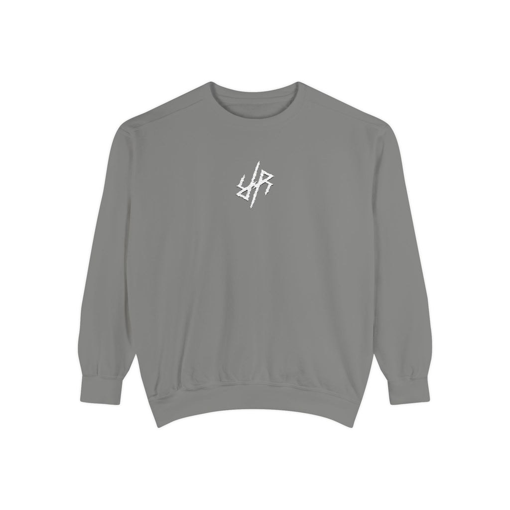 Reality Rising Essential Embroidered Sweatshirt - Grey