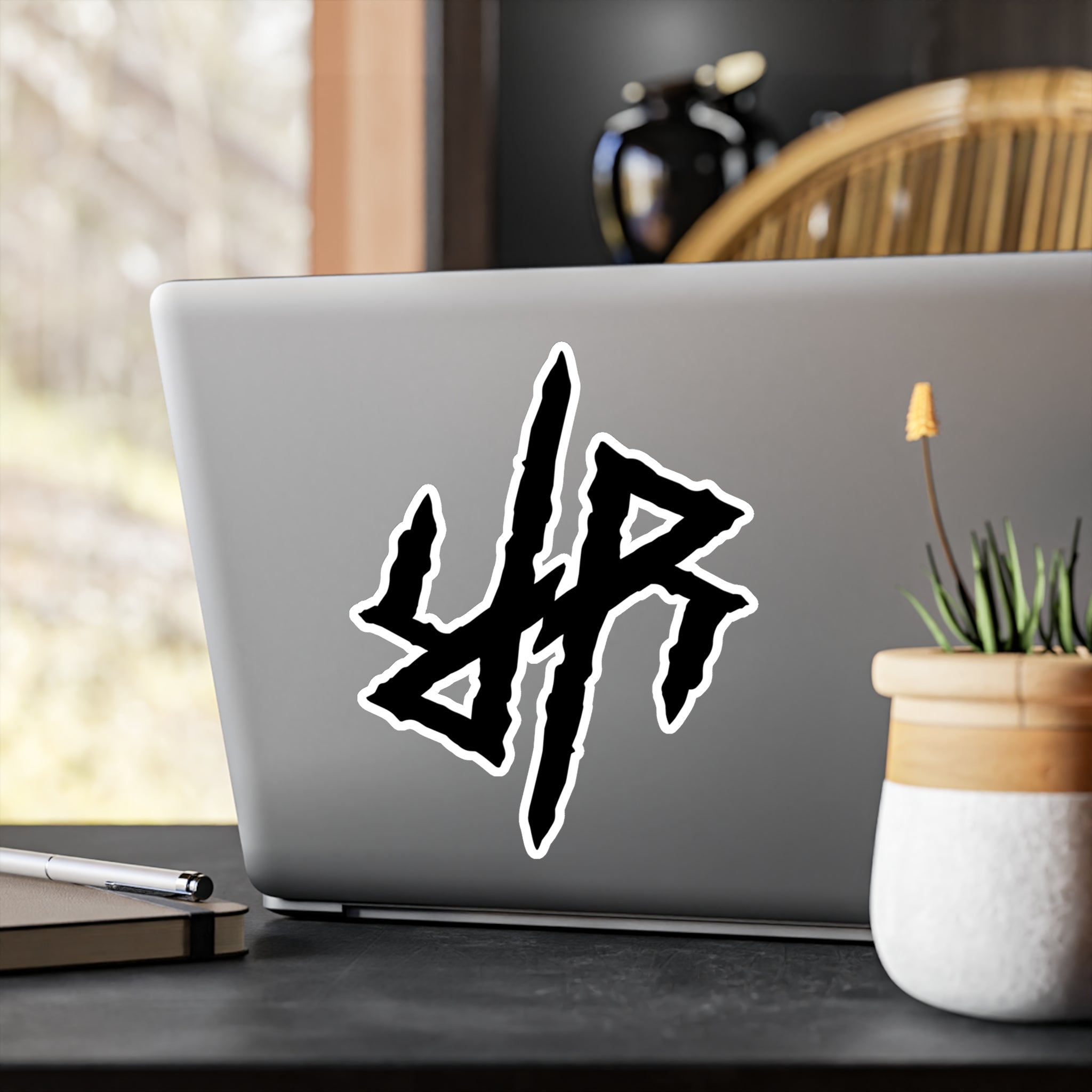 Reality Rising Sticker - Black