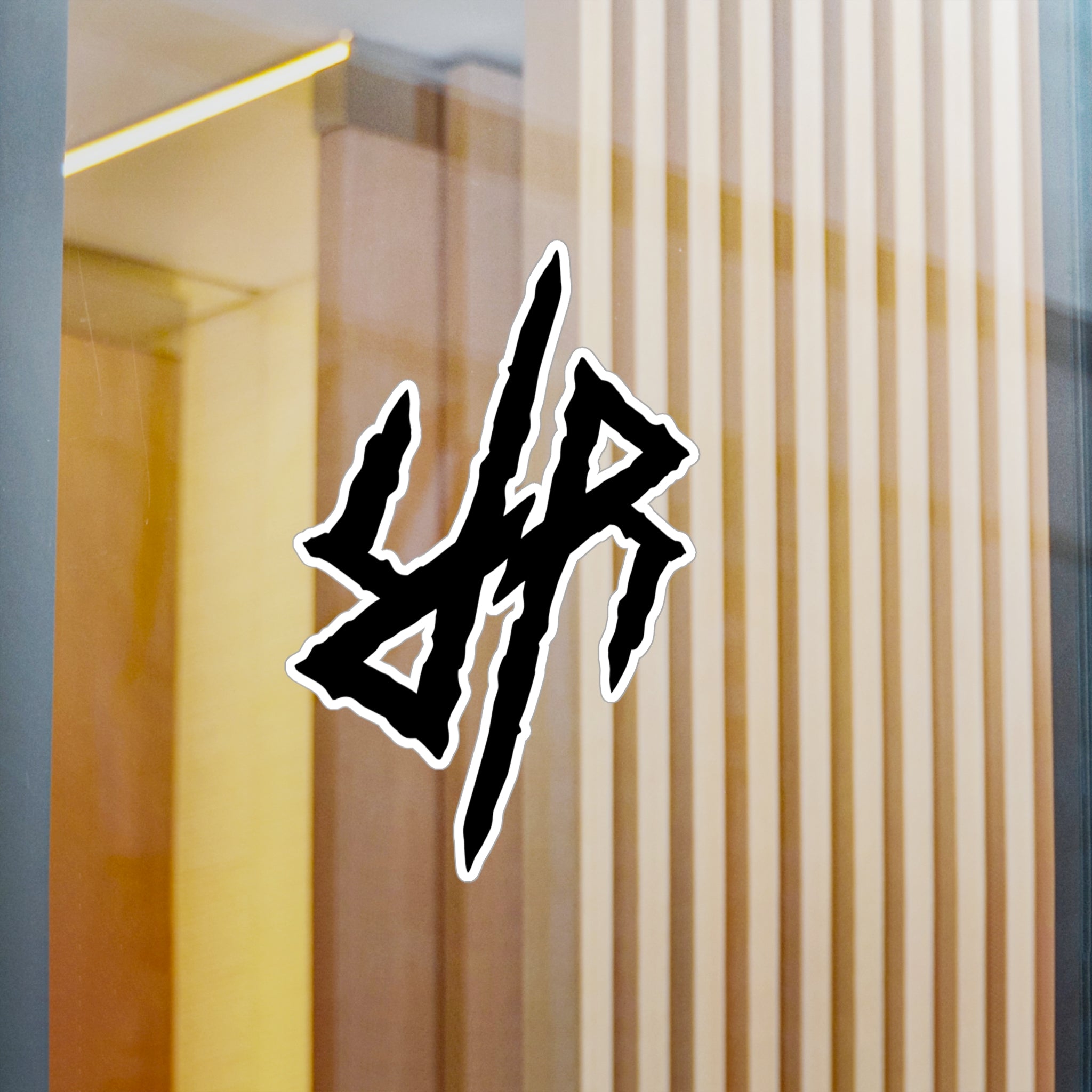 Reality Rising Sticker - Black